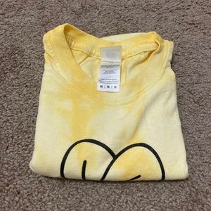 Bee Kind Yellow Tie Dye Tshirt